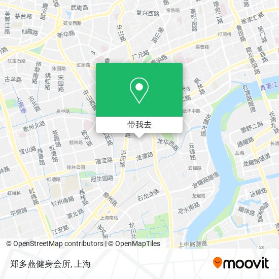 郑多燕健身会所地图