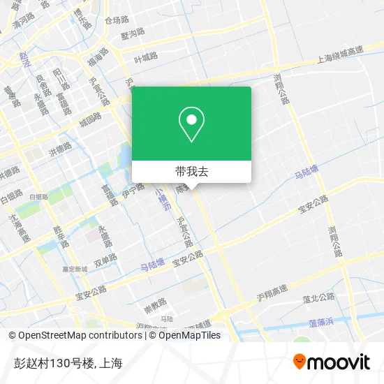彭赵村130号楼地图