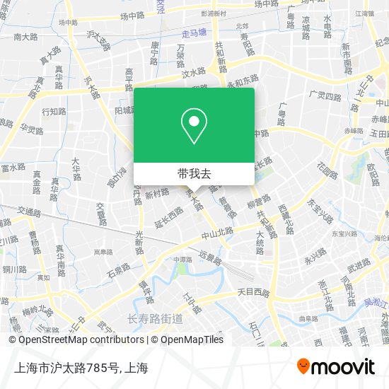 上海市沪太路785号地图