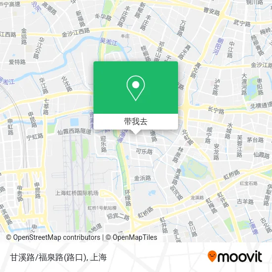 甘溪路/福泉路(路口)地图