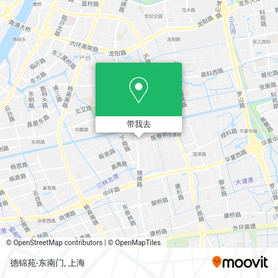 德锦苑-东南门地图