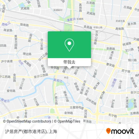沪居房产(都市港湾店)地图