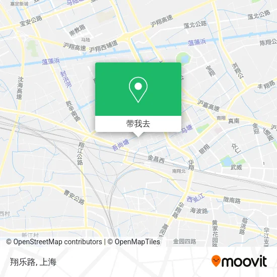 翔乐路地图