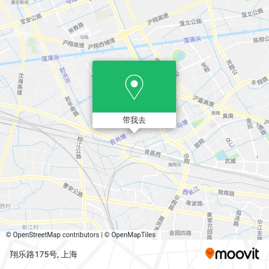 翔乐路175号地图