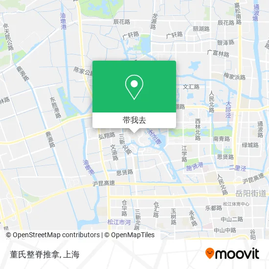 董氏整脊推拿地图
