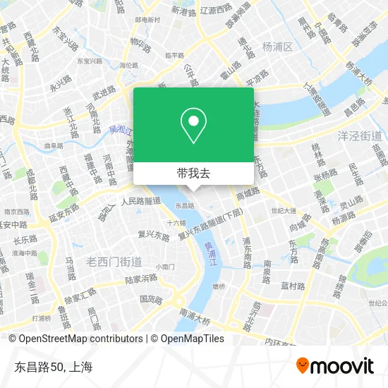 东昌路50地图