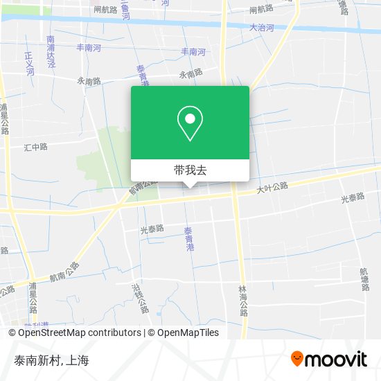 泰南新村地图