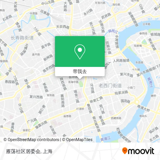 雁荡社区居委会地图