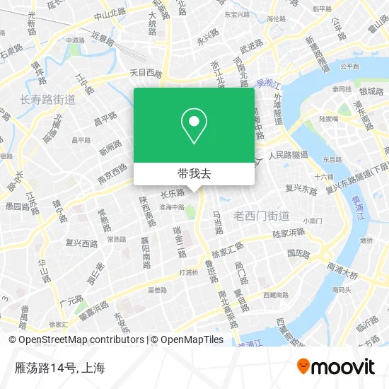 雁荡路14号地图