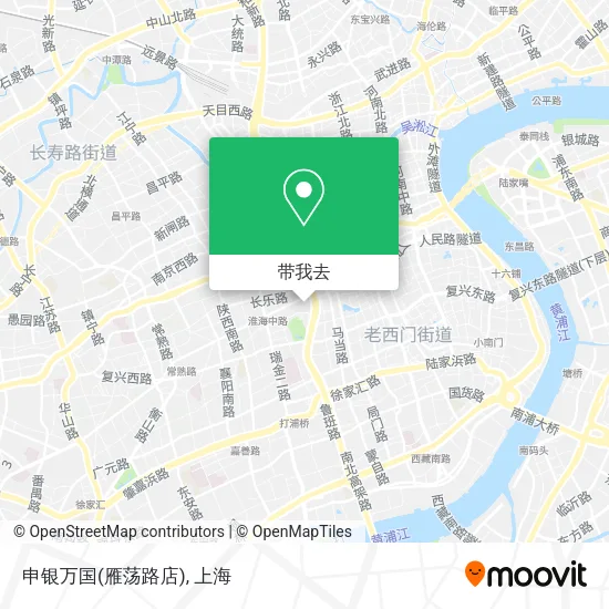 申银万国(雁荡路店)地图