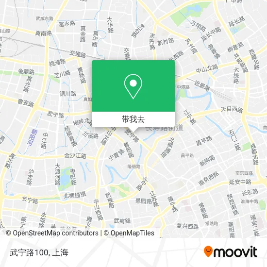 武宁路100地图