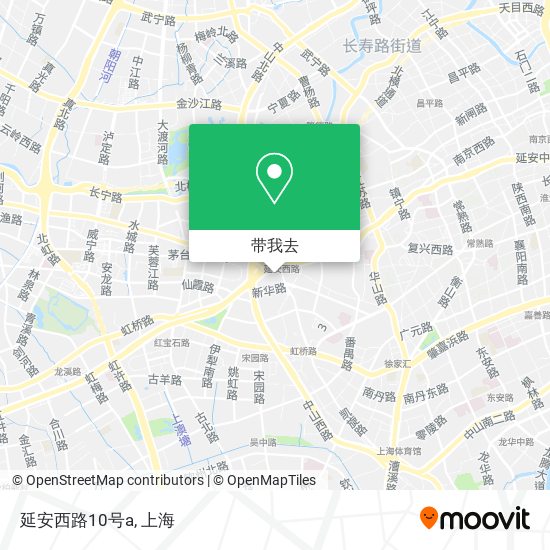 延安西路10号a地图