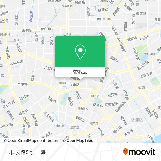 玉田支路5号地图