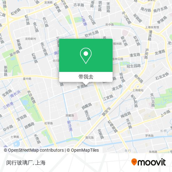 闵行玻璃厂地图