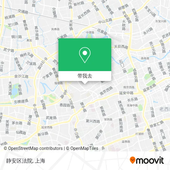 静安区法院地图