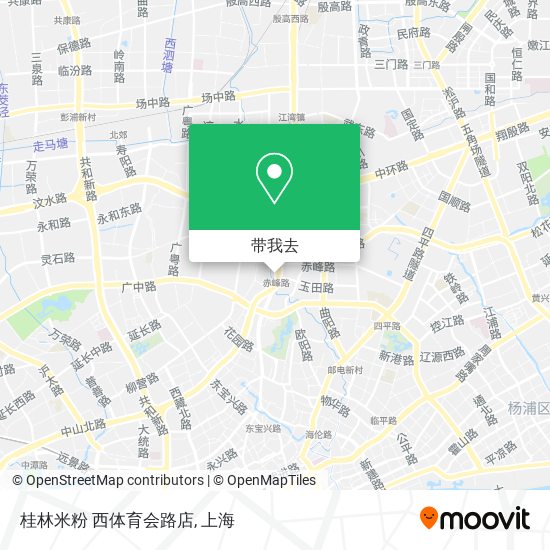 桂林米粉 西体育会路店地图