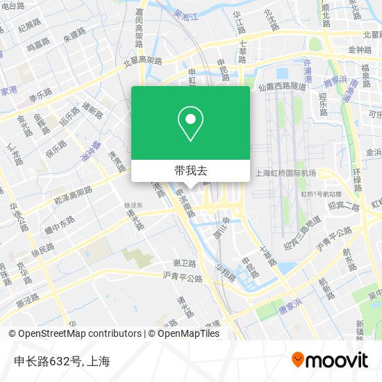 申长路632号地图