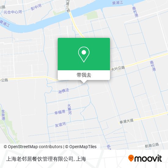 上海老邻居餐饮管理有限公司地图