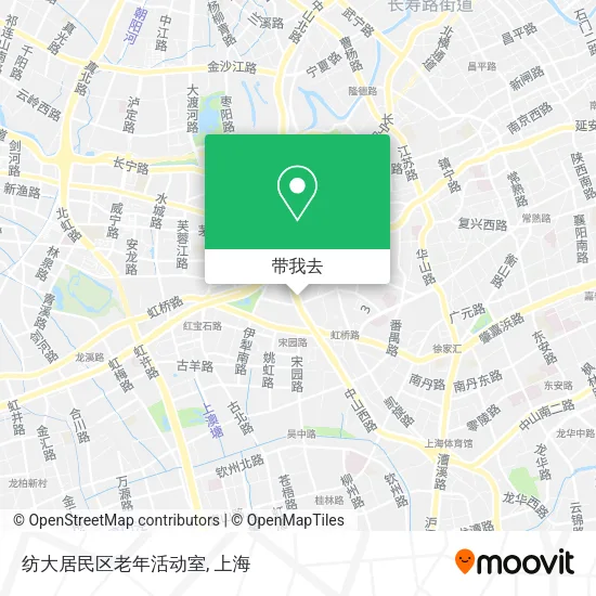 纺大居民区老年活动室地图