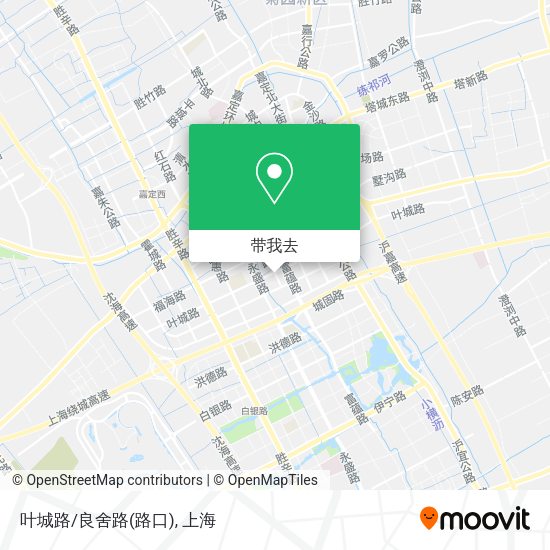 叶城路/良舍路(路口)地图