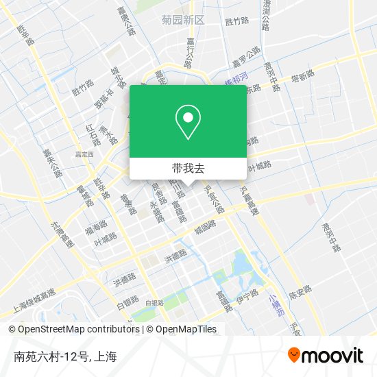 南苑六村-12号地图