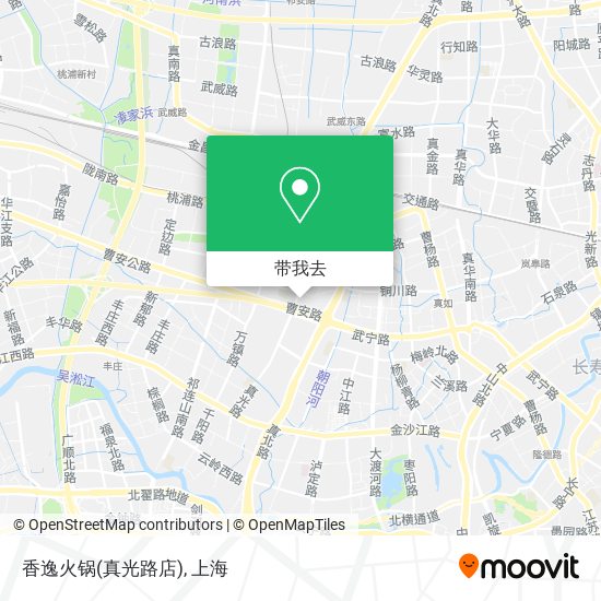 香逸火锅(真光路店)地图
