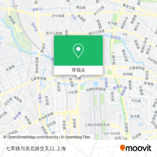 七莘路与吴北路交叉口地图