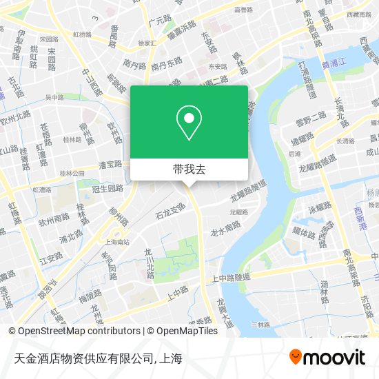 天金酒店物资供应有限公司地图