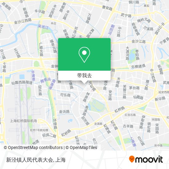 新泾镇人民代表大会地图