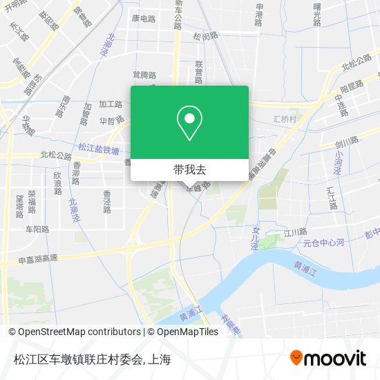 松江区车墩镇联庄村委会地图