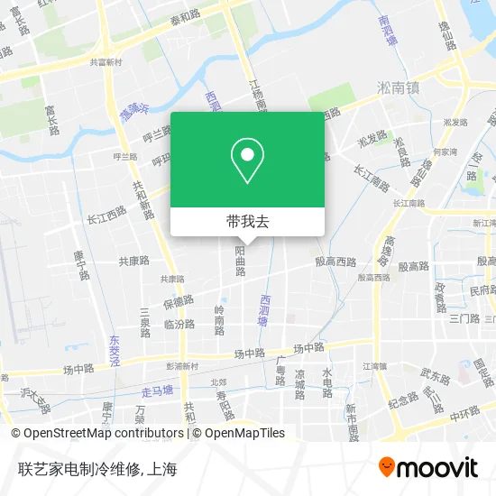 联艺家电制冷维修地图