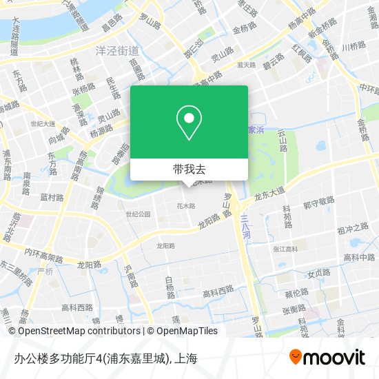 办公楼多功能厅4(浦东嘉里城)地图