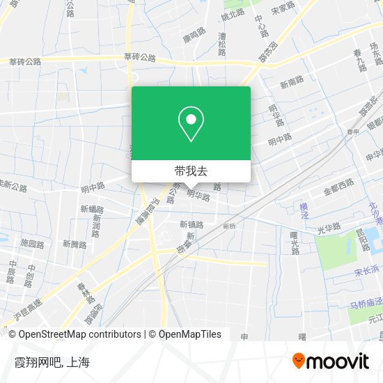 霞翔网吧地图