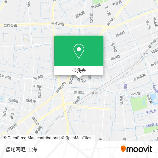 霞翔网吧地图