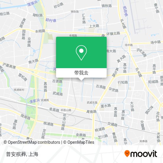 普安殡葬地图