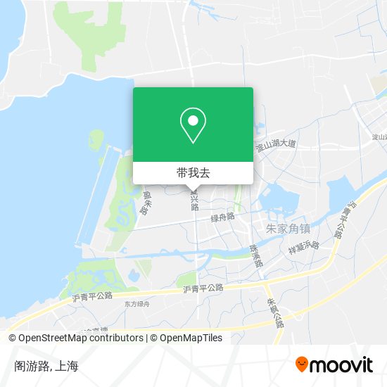 阁游路地图