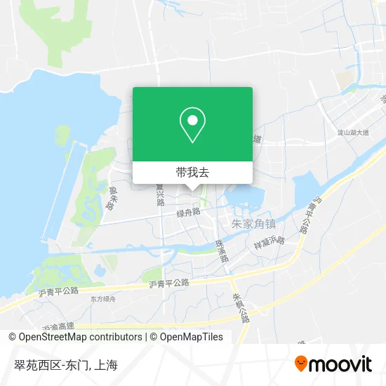 翠苑西区-东门地图
