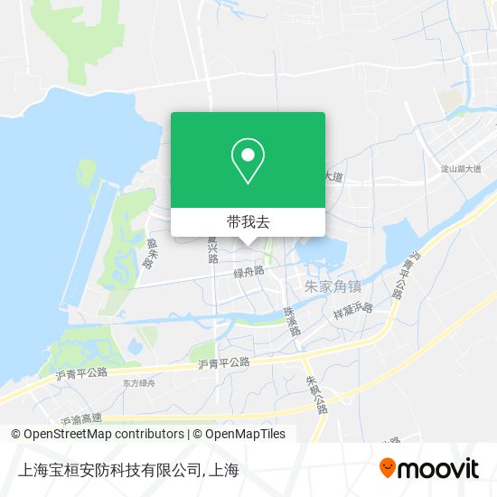 上海宝桓安防科技有限公司地图