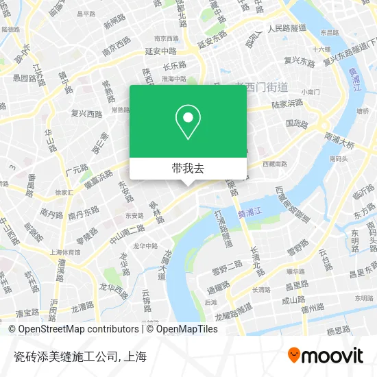 瓷砖添美缝施工公司地图