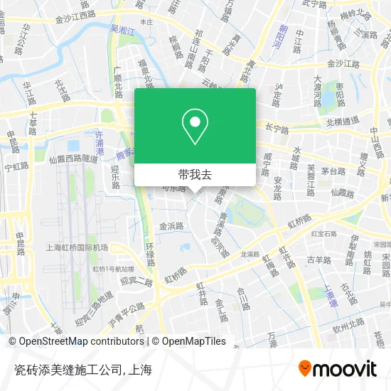 瓷砖添美缝施工公司地图