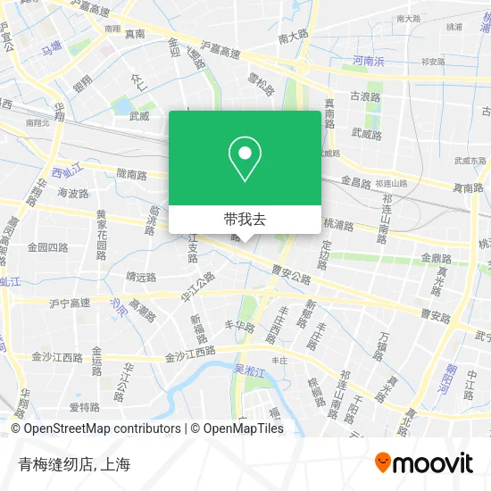 青梅缝纫店地图