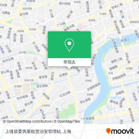 上缝居委房屋租赁治安管理站地图