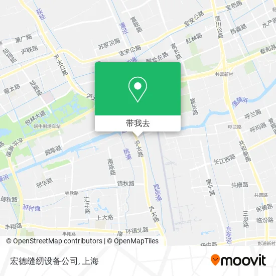 宏德缝纫设备公司地图