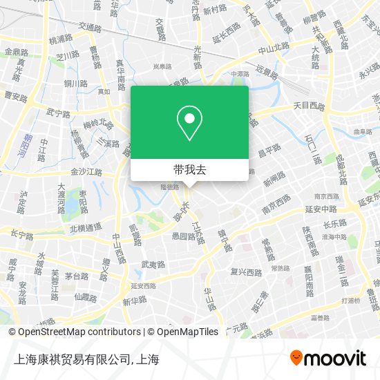 上海康祺贸易有限公司地图