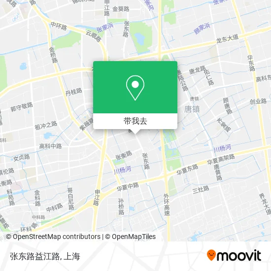 张东路益江路地图