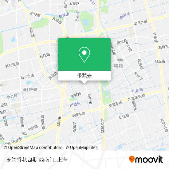 玉兰香苑四期-西南门地图