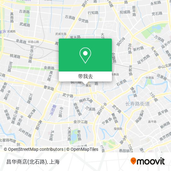 昌华商店(北石路)地图