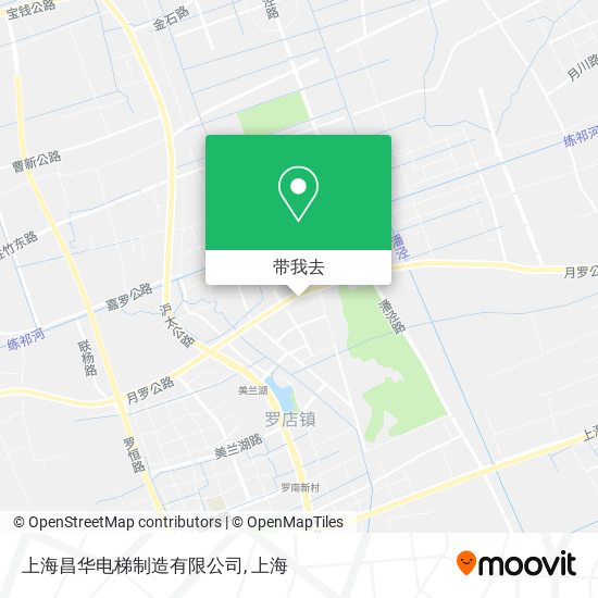 上海昌华电梯制造有限公司地图