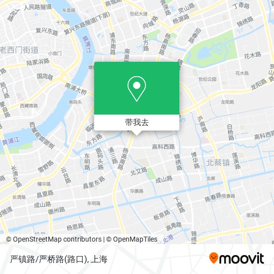 严镇路/严桥路(路口)地图