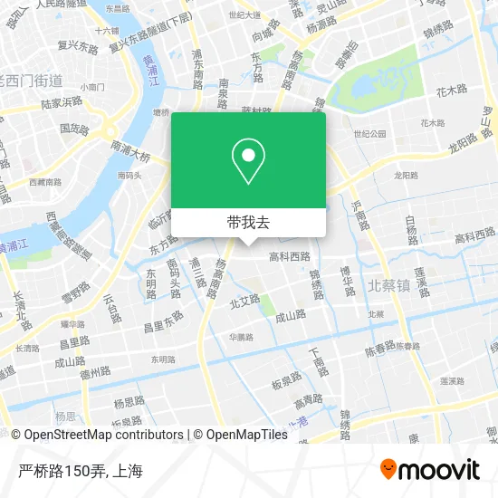 严桥路150弄地图
